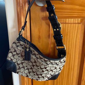 Coach Small Classic Underarm Logo Bag